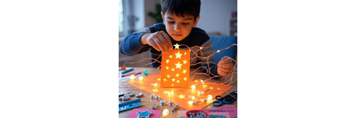 DIY Light-Up Greeting Card Using LEDs – A Fun Project for Kids
